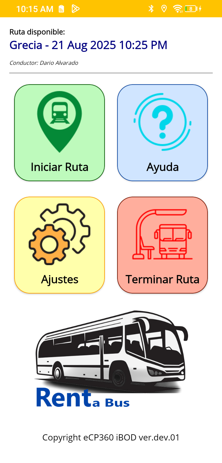 Driver App Screenshot 1